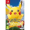 jeu switch nintendo pokémon let's go, pikachu