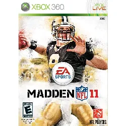 jeu xbox 360 madden nfl 11 (xbox 360)