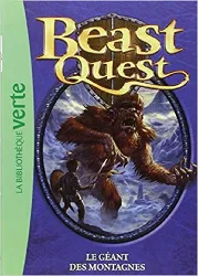 livre beast quest, tome 3 : le géant des montagnes