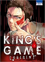 livre king's game origin, tome 3