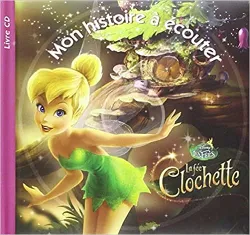 livre la fee clochette, mon petit livre - cd