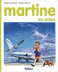 livre les albums de martine: martine en avion