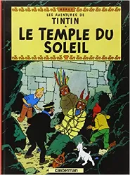 livre les aventures de tintin 14: le temple du soleil