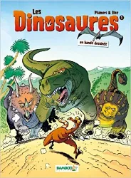 livre les dinosaures en bd - tome 1