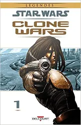 livre star wars - clone wars t01