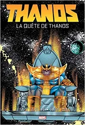 livre thanos : la quête de thanos
