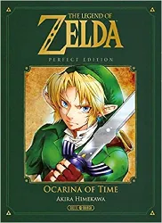 livre the legend of zelda - ocarina of time - perfect edition