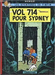 livre tintin vol 714 pour sydney edition souple