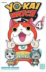 livre yo - kai watch, tome 4 : : avec 5 stickers yo - kai watch