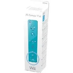 nintendo télécommande wii plus bleu