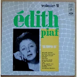 vinyle édith piaf* vol.2 olympia 61