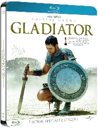 blu-ray gladiator - édition spéciale - boîtier steelbook - blu - ray