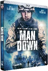 blu-ray man down [édition boîtier steelbook] [édition steelbook]