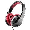 casque focal listen pro - arceau noir/rouge