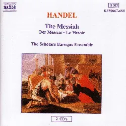 cd georg friedrich händel - the messiah (der messias - le messie) (1992)