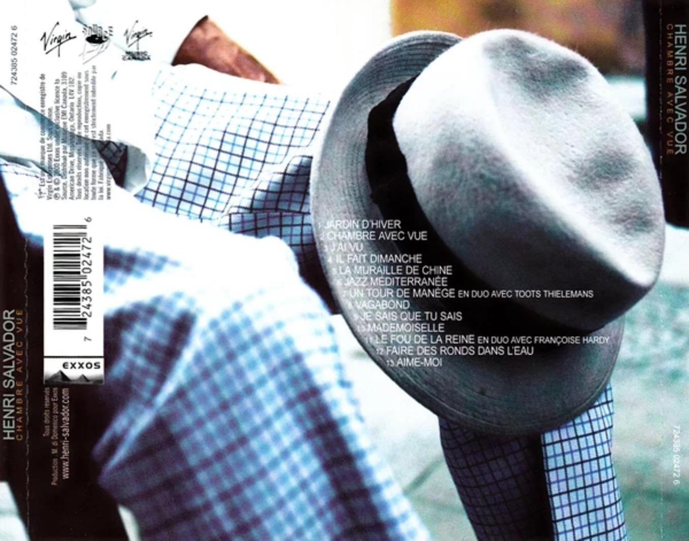 Cd Henri Salvador - Chambre avec vue (2000)