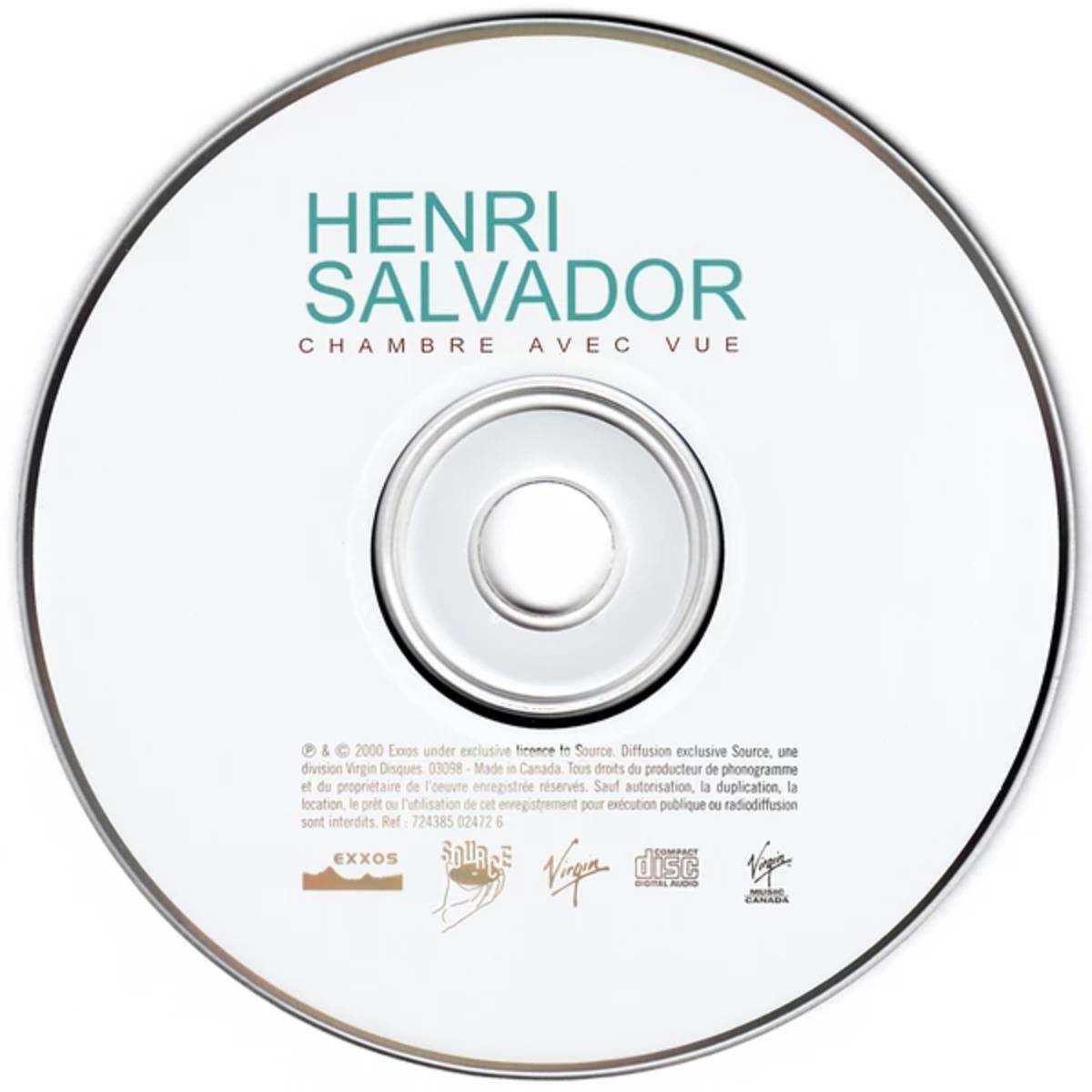 Cd Henri Salvador - Chambre avec vue (2000)