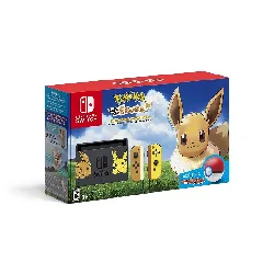 console nintendo switch edition limitée pokémon let's go eevee!