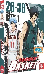 dvd kuroko's basket - saison 2 - coffret 1/2