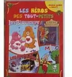 dvd les heros des tout - petits : les bisounours/ l'ours benjamin/les petits bus/ milo. ufg junior
