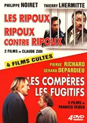 dvd les ripoux / ripoux contre ripoux / les fugitifs / les comperes - coffret 4dvd [import belge]