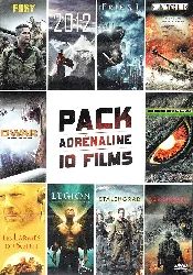 dvd pack adrénaline 10 films dvd