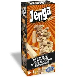 hasbro jenga classic enfants et adultes jeu de compétences motrices