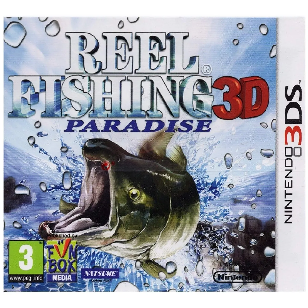 Jeu 3ds Reel Fishing Paradise 3d Dealicash