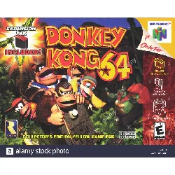 jeu n64 donkey kong 64