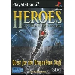 jeu ps2 heroes of might and magic quest for the dragonbone staff