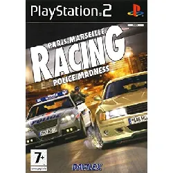 jeu ps2 paris-marseille racing: police madness