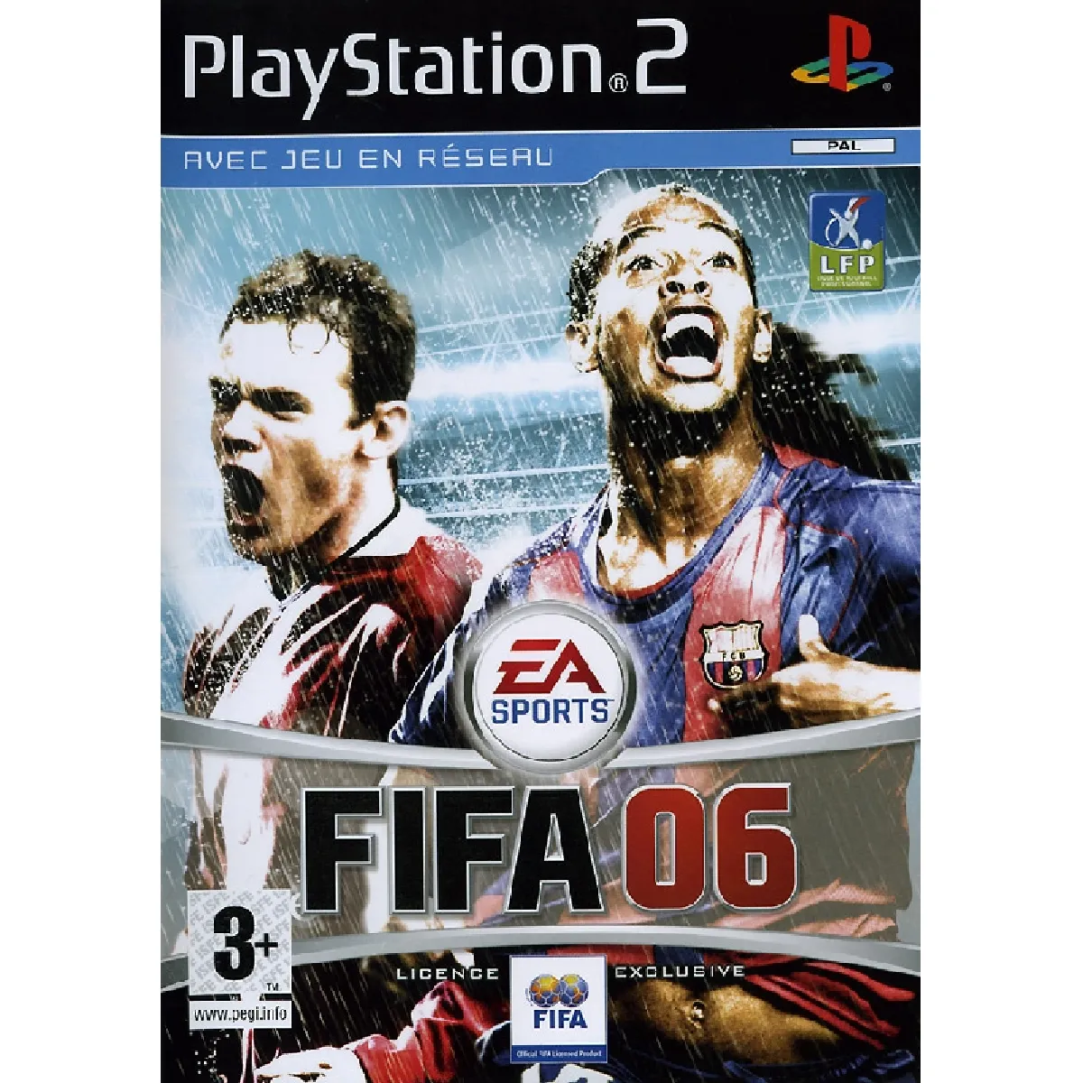 Jeu FIFA 06 Pour PlayStation 2 - Version PAL FR 2005, Bon état