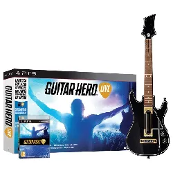 jeu ps3 guitar hero live bundle avec la guitare)