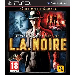 jeu ps3 l.a. noire complete edition