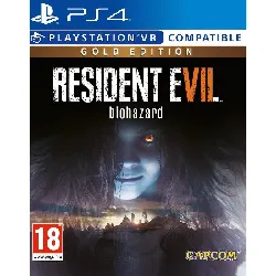 jeu ps4 resident evil vii gold edition