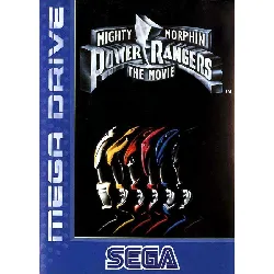 jeu sega megadrive mgd mighty morphin power rangers: the movie