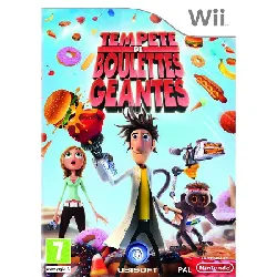 jeu wii tempêtes de boulettes géantes