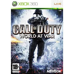 jeu xbox 360 call of duty world at war
