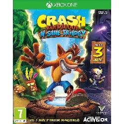 jeu xbox one crash bandicoot n. sane trilogy