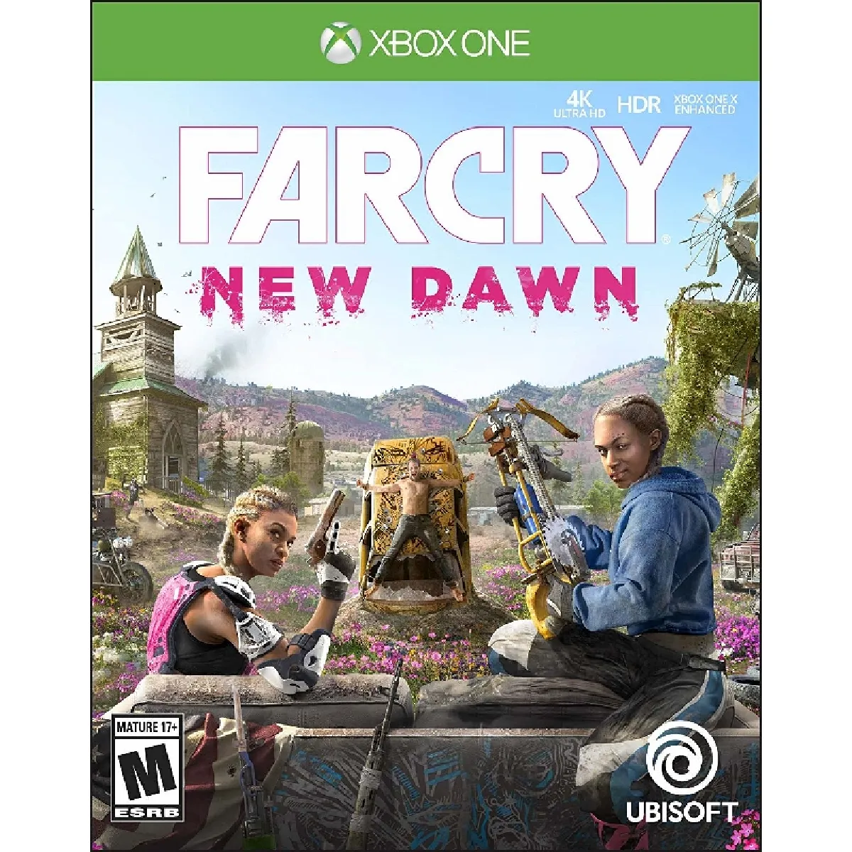 Jeu Vidéo Far Cry 5 - Version Xbox One / Xbox One X Enhanced, éditeur Ubisoft, état Comme Neuf