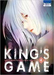 livre king's game, tome 4