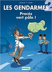 livre les gendarmes t02 - proces vert pale