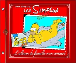 livre les simpson : l'album de famille non censuràâƒâ©