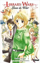 livre library wars - love and war - tome 01