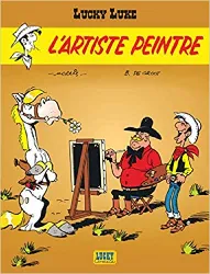 livre lucky luke: lucky luke 40/l'artiste peintre