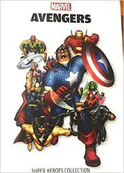 livre marvel super heroes collection - avengers