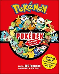 livre pokemon - pokedex intégrale ned 2017
