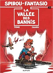 livre spirou et fantasio, tome 41 : la vallée des bannis