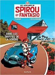 livre spirou et fantasio, tome 53 : dans les griffes de la vipère