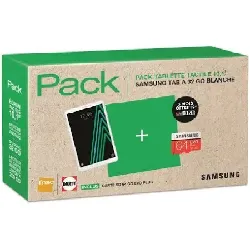 pack fnac tablette samsung galaxy tab a6 10.1 32 go wifi blanc carte micro sd evo plus 64 tactile